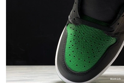 1 - RETRO BLACK GREEN PINE 555088-030 JORDAN HIGH 0930